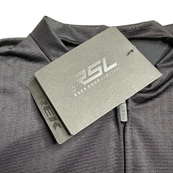 TREK RSL Race Shop Limited Black Short Sleeve Cycling Bicycle Jersey Men's XL - Picture 3 of 10